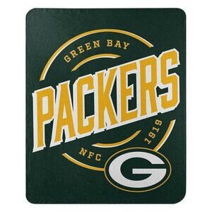 New Green Bay Packers Fleece Throw Gift Blanket Football Team NFL Logo Wisconsin
